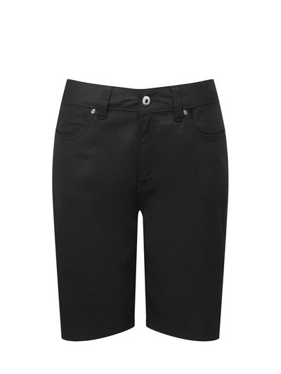 Premier Womens/Ladies Chino Shorts - Black product