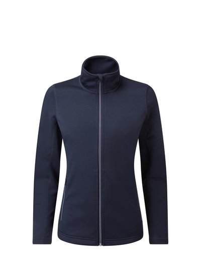 Premier Womens/Ladies Dyed Sweat Jacket - French Navy product