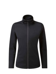 Womens/Ladies Sustainable Zipped Jacket - Black