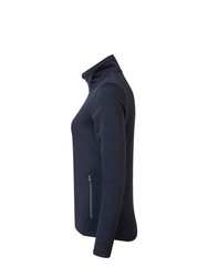 Womens/Ladies Sustainable Zipped Jacket - French Navy