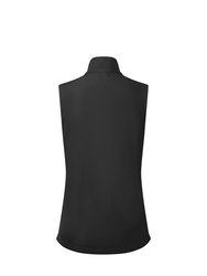 Womens/Ladies Windchecker Recycled Printable Vest - Black