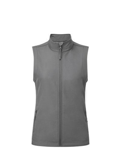 Premier Womens/Ladies Windchecker Recycled Printable Vest - Dark Grey product