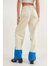 Color Blocked Long Pants In Ivory/Blue