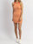 Sunrays Two Tone Mini Dress In Orange