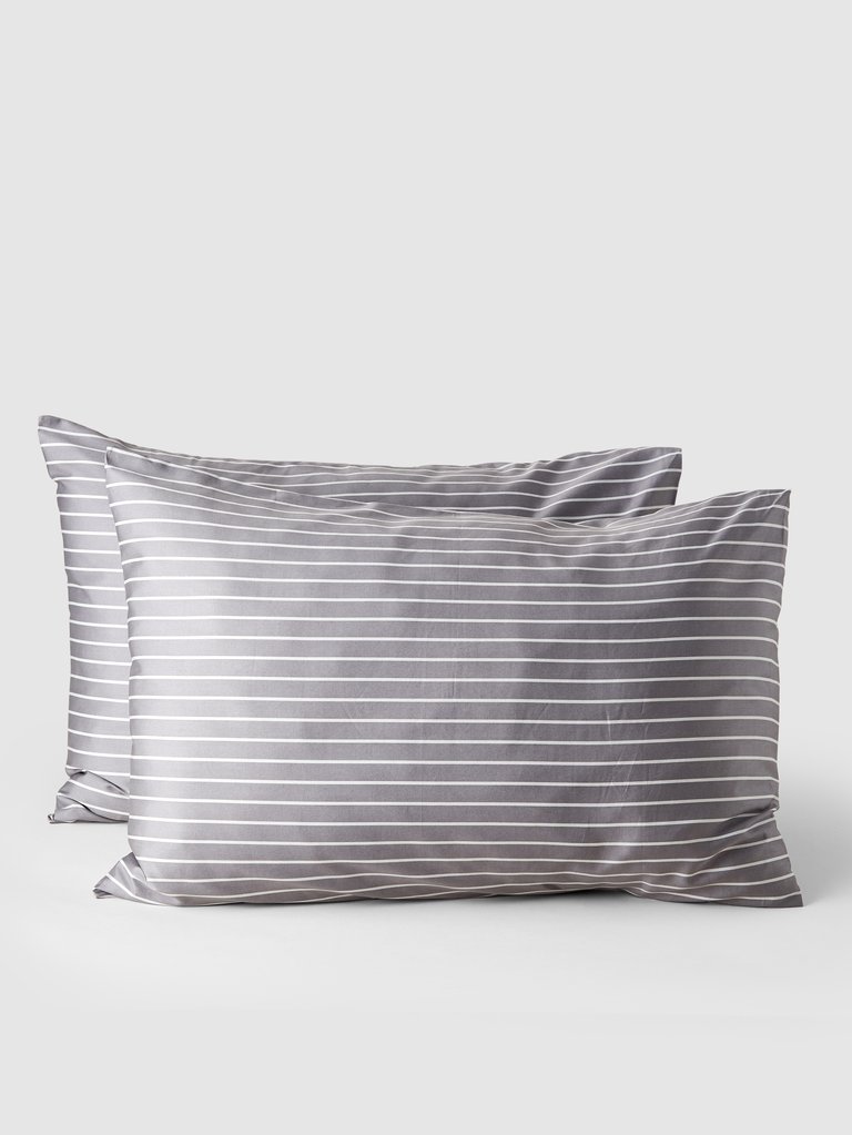 Percale Pillow Case Set