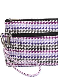 Cosmetic Bag French 75 Design - Houndstooth