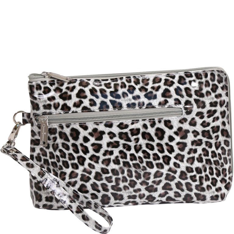 Cosmetic Bag French 75 Design - Cheetah