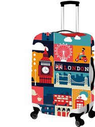 Decorative Luggage Cover - London