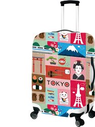 Decorative Luggage Cover - Tokyo