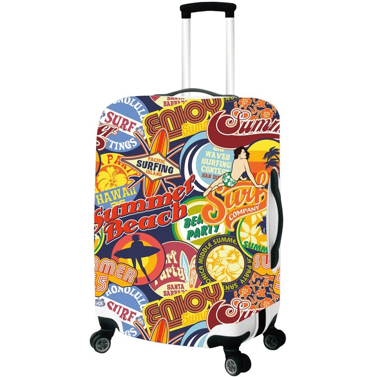 Decorative Luggage Cover - Surfs Up