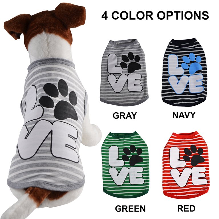 Love Design Dog Shirt