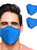 Reusable Plain Face Mask for Adults (2-pack) - Blue