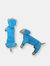 Velvet Tracksuit Soft Pajamas Hoodie Cute - Baby Blue Velvet