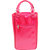 Wine Tote Two Bottle Harmony Design - Pink Candy