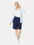 Principles Womens/Ladies Linen Tailored Shorts (Navy)