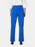 Womens/Ladies High Waist Tapered Pants - Cobalt