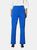 Womens/Ladies High Waist Tapered Pants - Cobalt