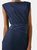 Womens/Ladies Jersey Belt Midi Dress - Navy