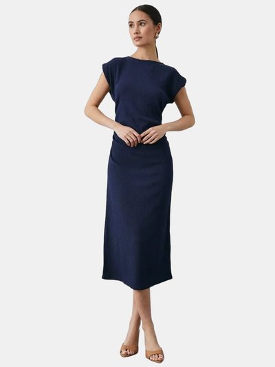 Principles Womens/Ladies Jersey Ruched Side Midi Dress - Navy product