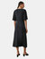 Womens/Ladies Jersey Waist Tie Dress