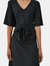 Womens/Ladies Jersey Waist Tie Dress