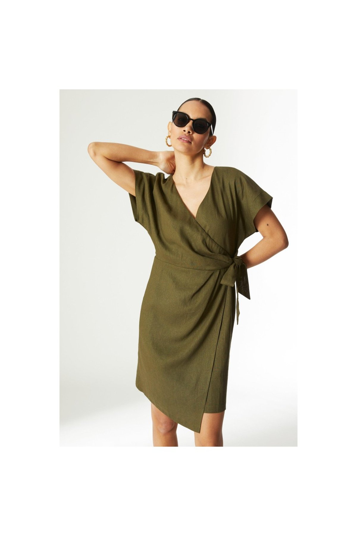 Principles sales linen dress