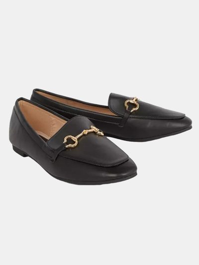 Principles Womens/Ladies Lottie Snaffle Loafers - Black product