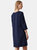 Womens/Ladies Pleated Front Dress