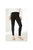 Womens/Ladies Ponte Pintuck Leggings - Black - Black