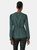 Womens/Ladies Spotted Ruched Front Top
