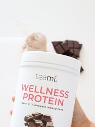 Organic Plant-Based Wellness Protein, Rich Chocolate