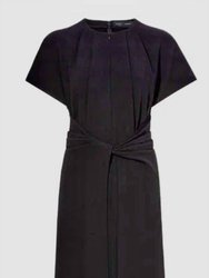 Julie Short Sleeve Dress - Black