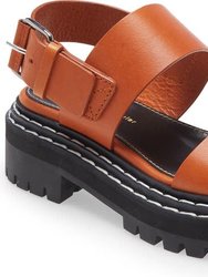 Lug Sole Sandal (Final Sale) - Orange