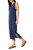 Darla Twist Back Dress In Navy