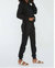 Dift Velvet Stripe Pant In Black