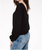 Este Low Back Cozy Long Sleeve In Black