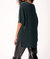 Eternity Lurex Tee In Midnight Emerald