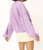 Idris Tie Sleeve Sweatshirt In Lilac