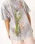 Make A Wish Dyed Relaxed Tee In Misty Skies Tie Dye