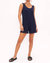 Mallorca Romper In Navy Peony - Navy Peony