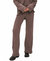 Thermal Side Slit Pant In Rich Oak - Rich Oak