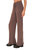 Thermal Side Slit Pant In Rich Oak