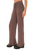 Thermal Side Slit Pant In Rich Oak