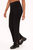 Women's Sure Shot Side Slit Sweater Rib Pant In Black