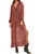 Elle Maxi Dress In Rosewood - Rosewood