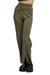 Ready Or Not Flare Pant In Muted Green - Muted Green