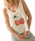 Too Hot Cherries Tank In White Smoke - White Smoke