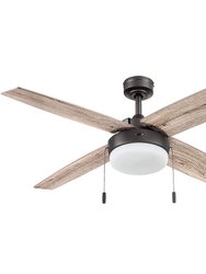 52 Inch Bronze Memphis Ceiling Fan