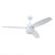 52 Inch White Enoki Smart Ceiling Fan with Remote