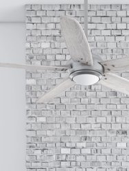 Guyanna 62-In Pewter Indoor Ceiling Fan With Remote